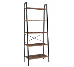 Regál R1-FX 5P rustikální hnědá R15P-FX