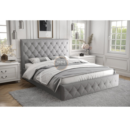 Postel ROMA - 180x200, Dřevěná, šedá Postel ROMA - 180x200, Dřevěná, šedá