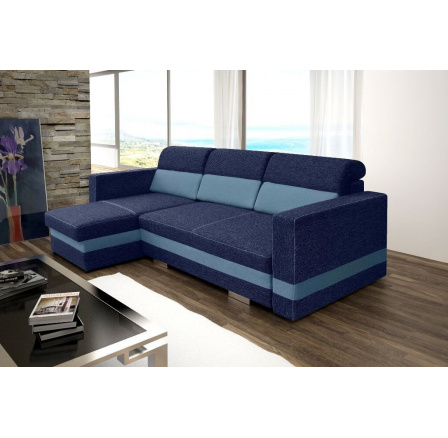 Rohová sedací souprava Rimini L modrá Rohová sedací souprava Rimini L modrá
