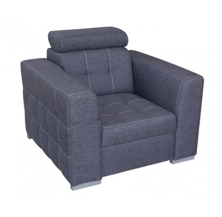 Křeslo ZARA, Inari 94-šedá Křeslo ZARA, Inari 94-šedá