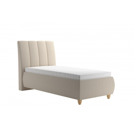 Postel Alison 90x200, béžová Postel Alison 90x200, béžová