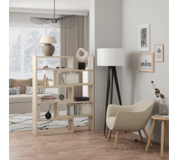 Regál KARDAL Sonoma+Sonoma