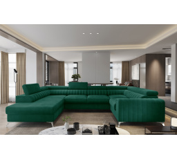 Rohová sedací souprava ve tvaru U LOUIS, Nube 35 Levá