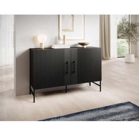 Komoda 120 Raftt, Černá