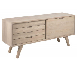 Komoda A-line bělený dub