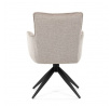 Jídelní židle, béžová, látka, DCH-P3170 LAN2