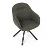 Jídelní židle, zelená, látka, DCH-Y1143 GRN2