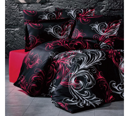 Saténový povlak na polštář Atlantis red 70x90