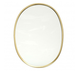 Zrcadlo Arcilla zlaté oválné