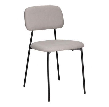 Židle Esther světle šedá