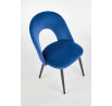 Jídelní židle K384, tmavě modrý Velvet