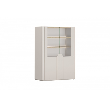 AMILIO STRÁNKA 100 2D - kašmír / olejovaný dub / úchyty kašmír