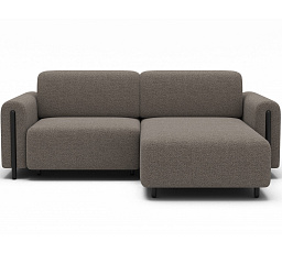 Rohová sedací souprava ACOSSTA - Pravá, Royal 20/Černá