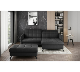 Rohová sedací souprava LORELLE + Taburet Monolith 97 110x200 Pravý 1