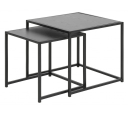 Sada konferenčních stolků Seaford černé
