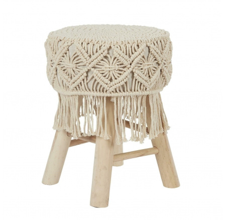 Pletená stolička Boho