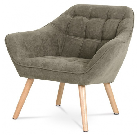 Křeslo, béžová látka, AK-321 LAN2 Křeslo, béžová látka, AK-321 LAN2