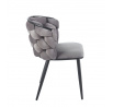 Židle velvet šedá K47-FXJG B