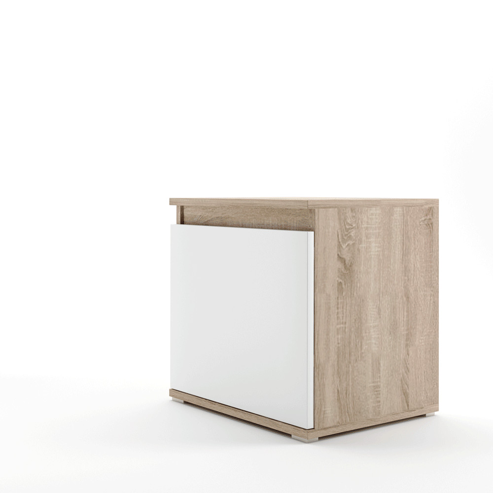 Předsíňová stěna EMI 6, Trinity 27/Artisan + Černá