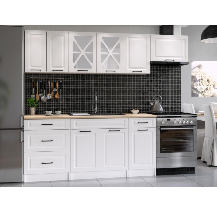 Kuchyňská Linka Magda 240/180 kámen MAT Kuchyňská Linka Magda 240/180 kámen MAT