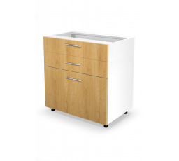 Kuchyňská dolní skříňka VENTO D3S-80/82, medový dub