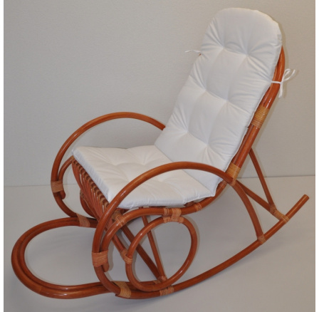 Polstr UNI na houpací křeslo bílý Polstr UNI na houpací křeslo bílý