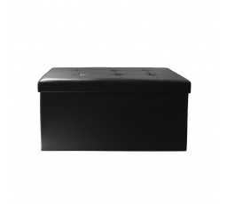 Pufa Intesi Velse eko kůže černá