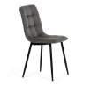 Jídelní židle, černá, látka vintage, CT-281 BK3