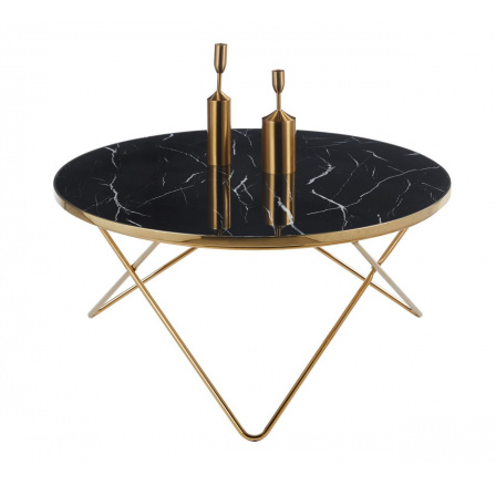 Lavice černý mramor 80 L12-FXJG G