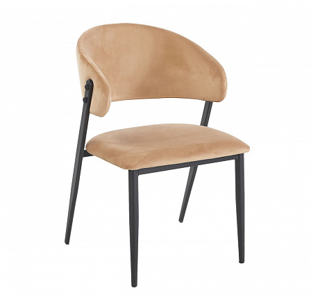 PŘEDPRODEJ -15% do 05.05! Židle cappuccino velvet Riviera 24 K48-FX