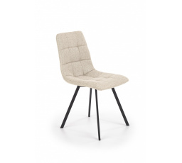 Jídelní židle K402, Béžová/Černá