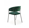 Jídelní židle K426, zelený Velvet