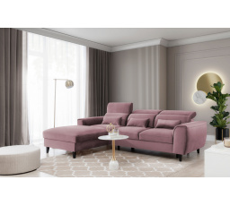Rohová sedací souprava Foble, Velvetmat 24 Levá