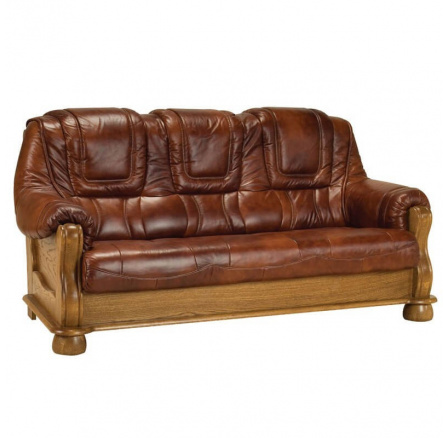 Pohovka 3 ROYAL v přírodní kůži Pohovka 3 ROYAL v přírodní kůži