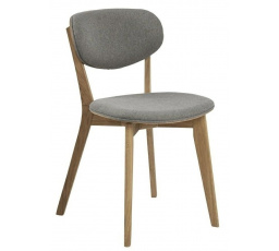 Židle Minsk šedá/dub