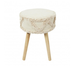 Stolička Boho Bali přírodní