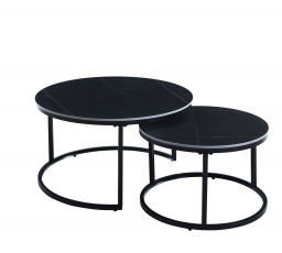 Lavice černá 80 + 60 L10-FX D