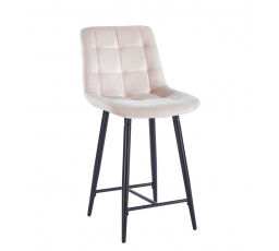 Barová židle H1-FX (B), Riviera 06 béžová / černá