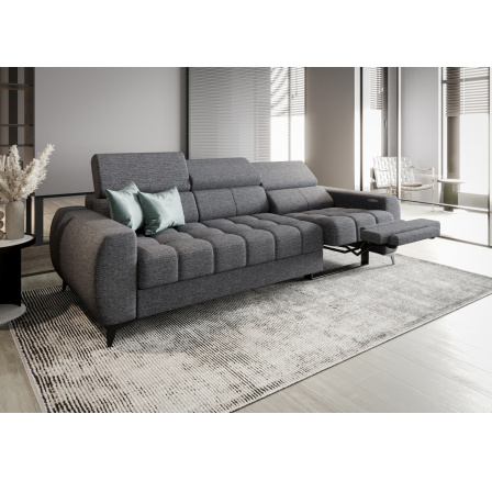Sofa PORTO III , relax 263 cm - volitelný odstín - pravá strana