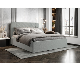 POSTEL VENEZIA 160 CM S ÚLOŽNÝM PROSTOREM MCV2218 (ODSTÍNY ŠEDÉ) - RYCHLÉ ODESLÁNÍ
