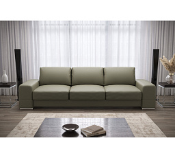 POHOVKA ZARA DL 270 CM PŘÍRODNÍ KŮŽE