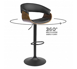 Otočná židle NEVADA Ekokůže