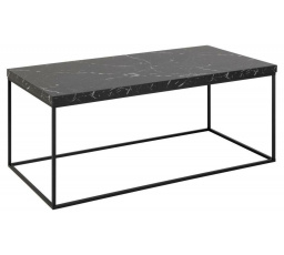Stůl Barossa 110x55cm černý mramor