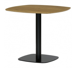 Jídelní stůl 80x80cm, mdf, dub, DT-X7117 OAK