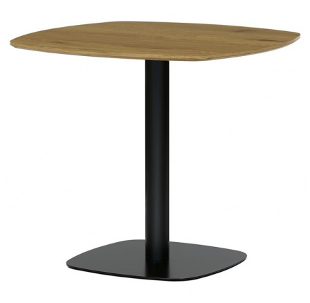 Jídelní stůl 80x80cm, mdf, dub, DT-X7117 OAK