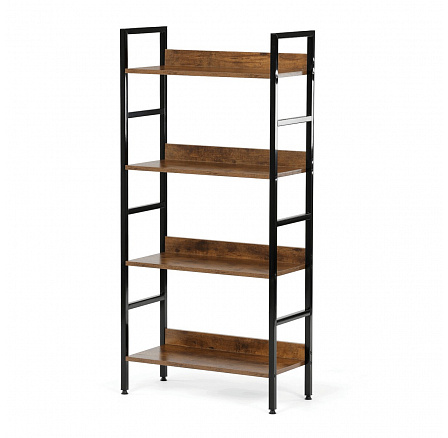 Regál, mdf, hnědá, GD-314 OLW