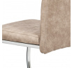 Jídelní židle, béžová, látka, HC-483 CRM3