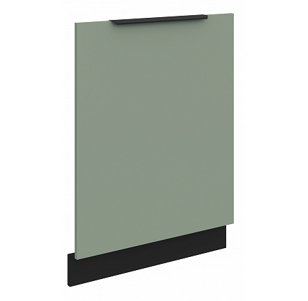 Dvířka na myčku bez panelu ARIA - ZM 713x596, Černá/Aquamarine