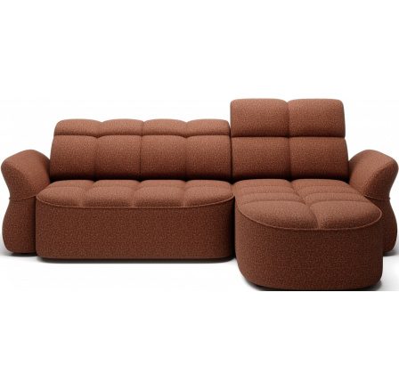 Rohová sedací souprava s elektrickým rozkládáním BENETH - Pravá, Breona 30