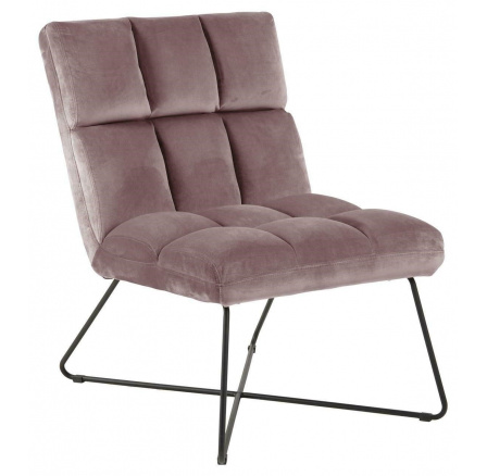 Křeslo Alba VIC dusty rose 18